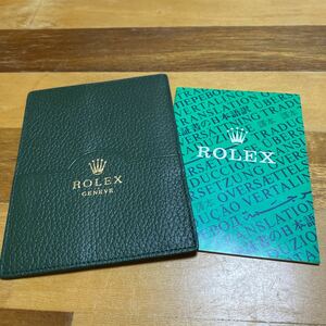 3401【希少必見】ロレックス カードケース 付属品ROLEX 定形94円発送可能