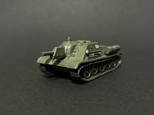 WTM8 1/144 SU-122突撃砲ダークグリーン 単色迷彩5234号車 WW2 ロシア ソ連赤軍【同梱可能】ワールドタンクミュージアム 海洋堂