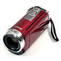 【良品】JVC ビデオカメラ Everio GZ-E600-R BDライター CU-BD5 バッテリー2個付き エブリオ ヱ4_画像2