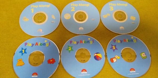 プレイアロングDVD3枚・CD3枚セット　字幕あり