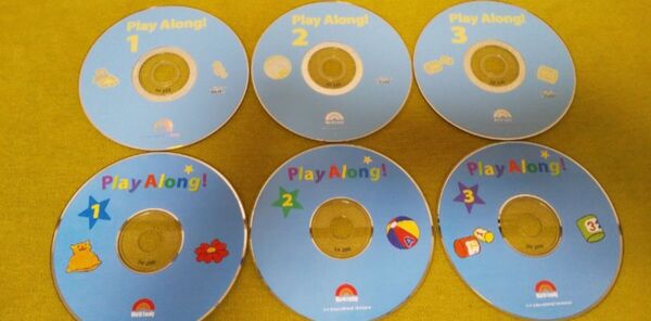 プレイアロングDVD3枚・CD3枚セット 字幕あり