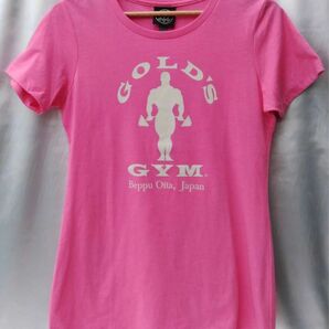 【新品・未使用】GOLD'S GYM ゴールドジム 半袖 Tシャツ サイズM レディース用