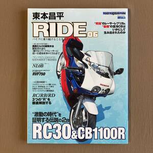 東本昌平 RIDE 86 (2014年)★RC30／CB1100R