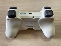 PS3 周辺機器 SIXAXIS デュアルショック3 コントローラー ホワイト 動作確認済み 【管理 15668】【B】_画像3