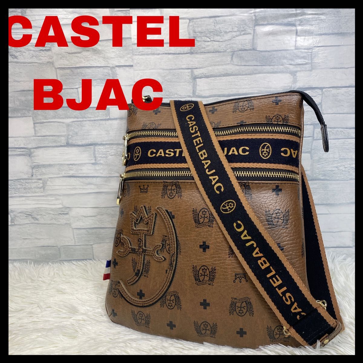 新品 未使用 CASTELBAJAC ガルボ 定番レザーショルダー 薄マチ｜PayPay