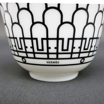 【名東】エルメス スモールカップ H DECO ホワイト ブラック 陶器 小物 その他 未使用_画像3
