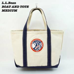 L.L. Bean BOAT AND TOTE Opentop MEDIUM エルエルビーン ボートアンドトート オープントップ ミディアム ビーンバッグ トートバッグ