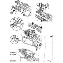 SHAD(シャッド) バイク 収納・BOX 4Pシステムフィッティングキット トレーサー900/GT(18-20) Y0TR984P_画像6