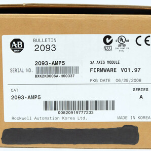 ALLENBRADLEY 3A軸モジュールサーボドライブ 2093-AMP5 【2300401363】の画像2