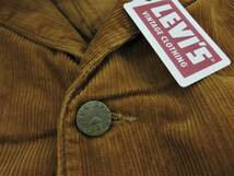 送料無料 定価4万 新品 LEVI'S VINTAGE CLOTHING 1920's SUNSET コート L ブラウン リーバイス コーデュロイ ジャケット サンセット LVC_画像6