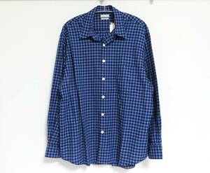 送料無料 定価1.8万 新品 Steven Alan リバースシーム チェック シャツ S 日本製 LOOSE FIT スティーブンアラン SOKTAS