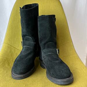  beautiful goods THOROGOOD Solo gdo suede engineer boots 8.5D USA made 26.5 27.0 corresponding leather shoes 