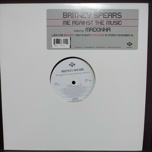 12inch US盤/BRITNEY SPEARS ME AGAINST THE MUSIC