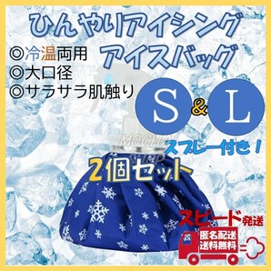 アイスバッグ S＆Lサイズ スプレー 氷のう 氷嚢 アイシング ゴルフ 熱中症