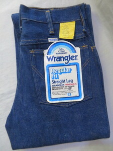 70's 80's Dead Stock USA製 wrangler ラングラー 844DEN デニムパンツ ジーンズ デッドストック W27(69cm) L32(81cm) スコービルジッパー