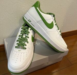 Nike Air Force 1 low エアフォース af1 緑　グリーン