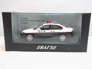 レイズ RAI'S 1/43 スバル レガシィ B4 2.0i パトロールカー 2002 山形県警察 所轄署警ら車両 SUBARU LEGACY