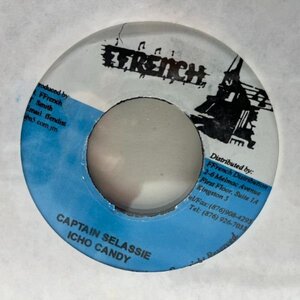 良好!! JAプレス 7インチ ICHO CANDY Captain Selassie (Ffrench) ルーツ・レゲエ 定番ファウンデーション 45RPM.