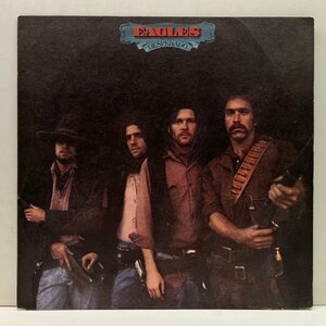 美盤!! 初版 白ラベ USオリジナル EAGLES Desperado ('73 Asylum) イーグルス／ならず者 インナー完品 テクスチャード 米 初回プレス