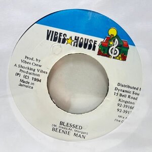 JAオリジナル 7インチ BEENIE MAN Blessed ('94 Vibes House) Corduroy リディム ビーニ・マン 45RPM.