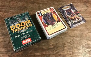 SS-1401■送料込■DOOMTROOPER スターターデッキ ルールブック Hobby JAPAN カードゲーム トレカ カード:60枚入り レトロ g/くATら