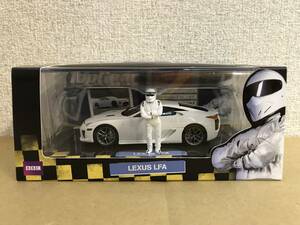 ★1/43 レクサス LFA ホワイト トップギア フィギュア付 519431660