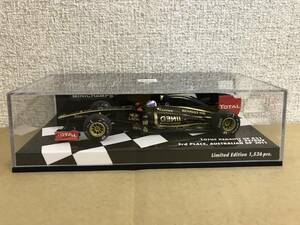 ★1/43 ロータス ルノー GP R31 No.10 2011 オーストラリアGP 初表彰台 3位 V.ペトロフ 410110110