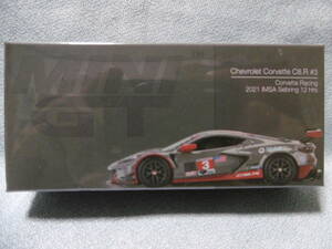 未開封新品 MINI GT 315 Chevrolet Corvette C8.R #3 Corvette Racing 2021 IMSA Sebring 12 Hrs 左ハンドル