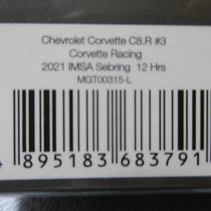 未開封新品 MINI GT 315 Chevrolet Corvette C8.R #3 Corvette Racing 2021 IMSA Sebring 12 Hrs 左ハンドルの画像5