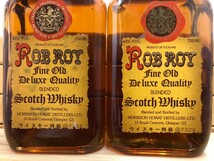 ロブロイ12年 ２本セット 特級 スコッチ ウイスキー Rob Roy 750ml 43% Scotch Whisky Morrison Howat モリソン ハウアット アイラ islay_画像2