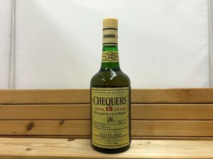 CHEQUERS チェッカーズ 特級 スコッチ ウイスキー 750ml 43% 古酒 未開栓 Scotch Whisky