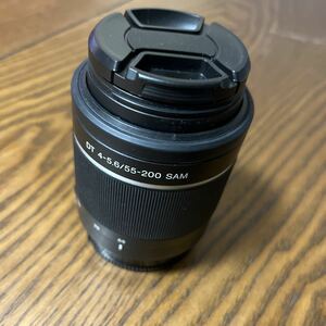 SONY DT 55-200 SONY DT 55-200mm F4-5.6 SAM ソニー カメラ　レンズ