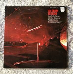 2LP-Sep / 日本フォノグラム / THE DRUM SESSION / Louis Bellson, Shelly Manne, Willie Bobo, Paul Humphrey