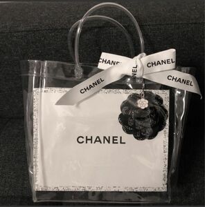 CHANEL ショッパー　クリアバッグ