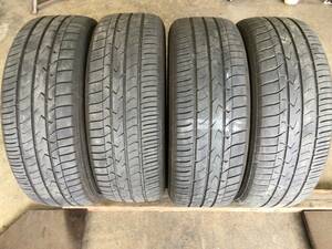 225/55r18 98v TOYOトランパスmpz NISSAN純正アルミセット　エルグランド