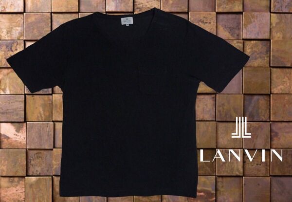 LANVIN ランバン タオル地 半袖 TシャツLANVIN en Bleu