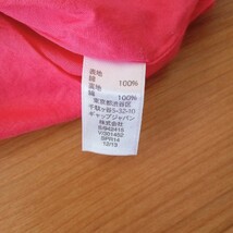 Gap　Kids　size160　赤色系　ノースリーブカットソー_画像4