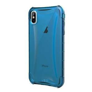 Apple iPhone XS Max (6.5インチ)用 URBAN ARMOR GEAR (UAG) 米軍MIL規格クリア 耐衝撃ケース PLYO グレイシャー 青 訳あり ほぼ未使用の画像2