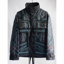 CRAIG GREEN AW2020 NYLON EMBROIDERY SWIRL JACKET col.D.Navy size.M_画像1