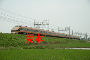 鉄道写真データ（JPEG）、00478551、特急スペーシア（100系、103F）、東武鉄道日光線、栗橋〜新古河、2015.05.28、（7360×4912）