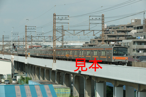 鉄道写真データ（JPEG）、00484164、205系（M32編成）、JR武蔵野線、西浦和〜北朝霞、2015.06.11、（7360×4912）