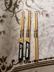 8A Reagal 3 set unused REGAL TIP drum stick 