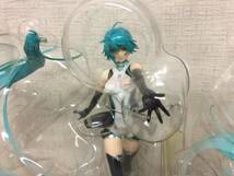 初音ミク　レーシング　フィギュア　未組立　高さ約24cm　　　　B3.4_画像2