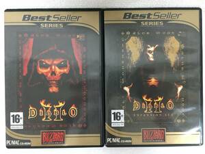 ●○E410 Windows 95/98/Me/2000/XP DIABLO II + EXPANSION SET 海外版 2本セット○●