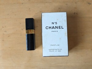 ☆　シャネル　NO.5 PARFUM 香水　使用済み 残りわずか　CHANEL 箱入り　☆