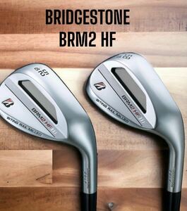 BRIDGESTONE GOLF ブリヂストン BRM2 HF ウェッジ 2本セット 52-10 58-12 VANQUISH BS50i