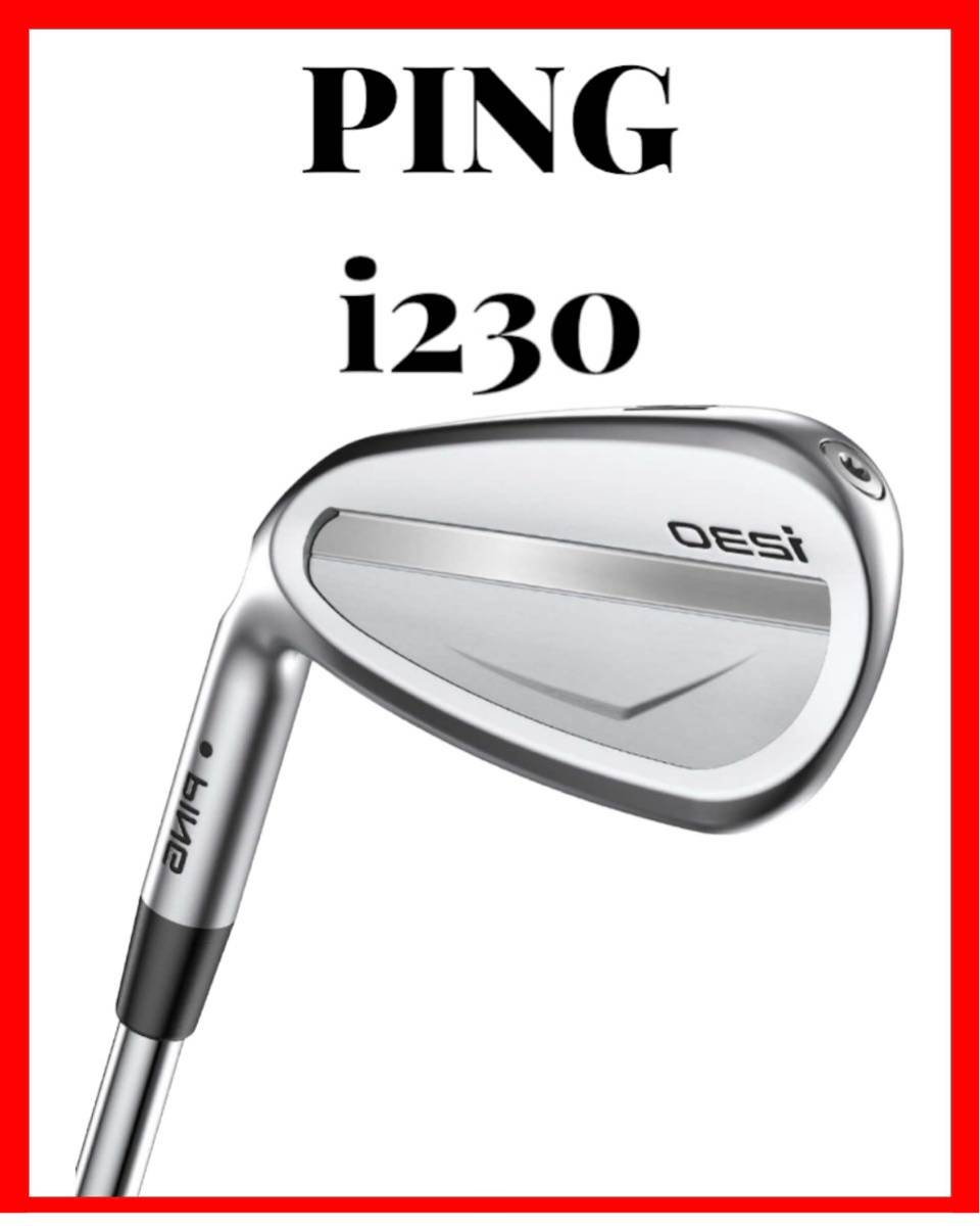 ピン i230 アイアン 6本セット [PING TOUR 2.0 CHROME I フレックス：S