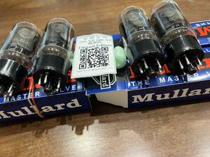  new goods unused Mullard blur -do6L6GC Match do Quad vacuum tube mcIntosh MC240 MC40 marantz Macintosh Marantz amplifier guitar 