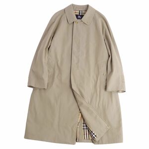 バーバリー ロンドン BURBERRY LONDON ステンカラーコート バルマカーンコート 綿100％ メンズ 92-170-5 ベージュカーキ cg05ed-rm05e24690