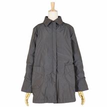 美品 ジルサンダー JIL SANDER ジャケット ブルゾン ジップアップ ポリエステル アウター レディース 34(S相当) グレー cg02dr-rm11e23457_画像1